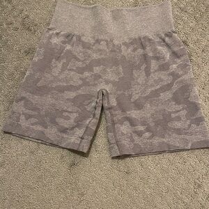 NVGTN gray shorts.